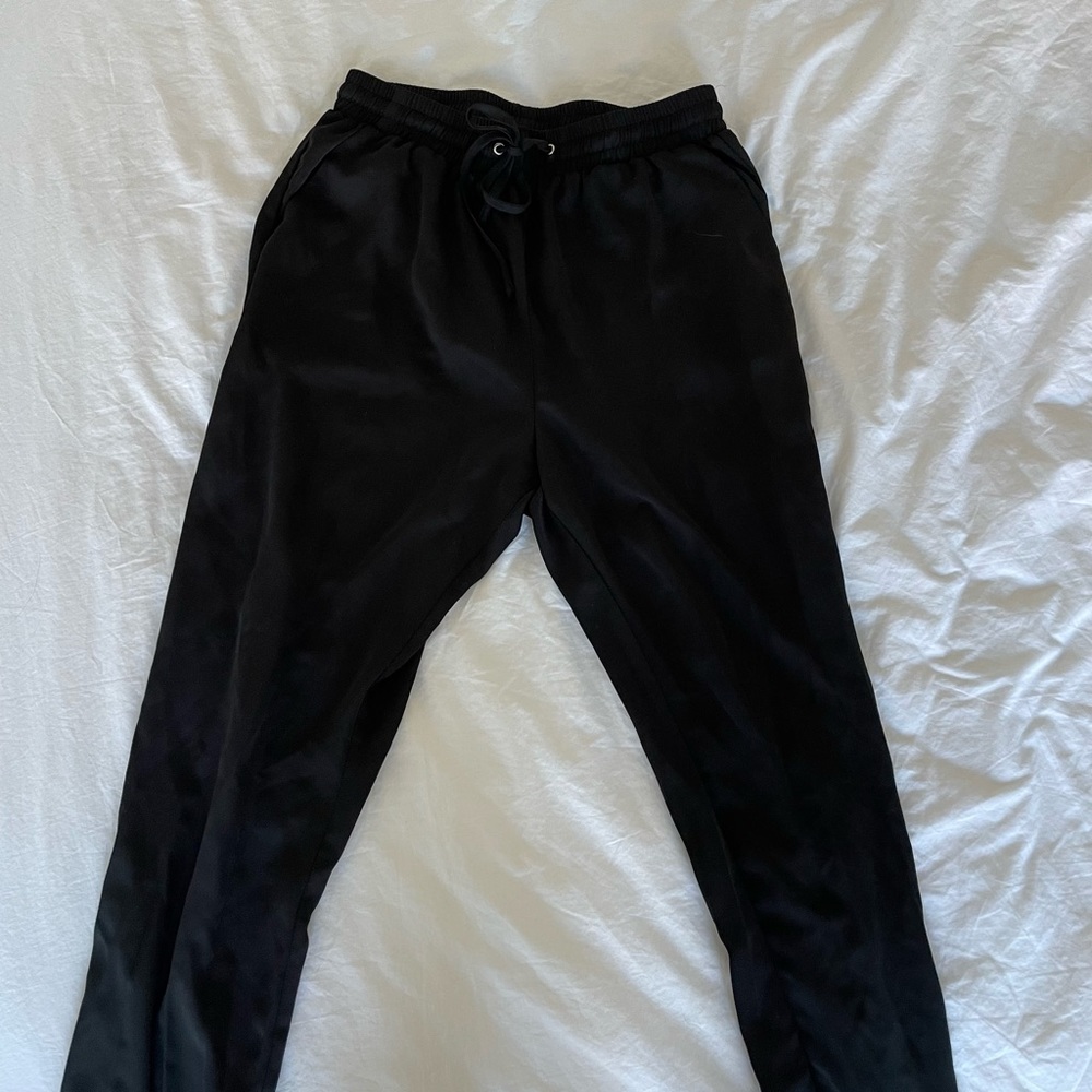 Black joggers